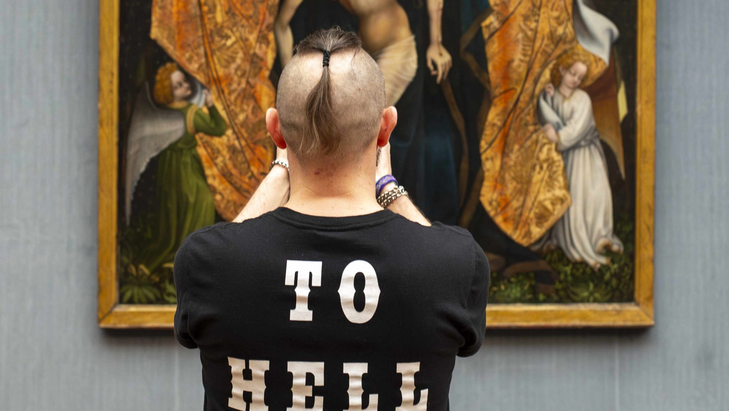 Kunstpause. Stefan Draschan. „To hell“.