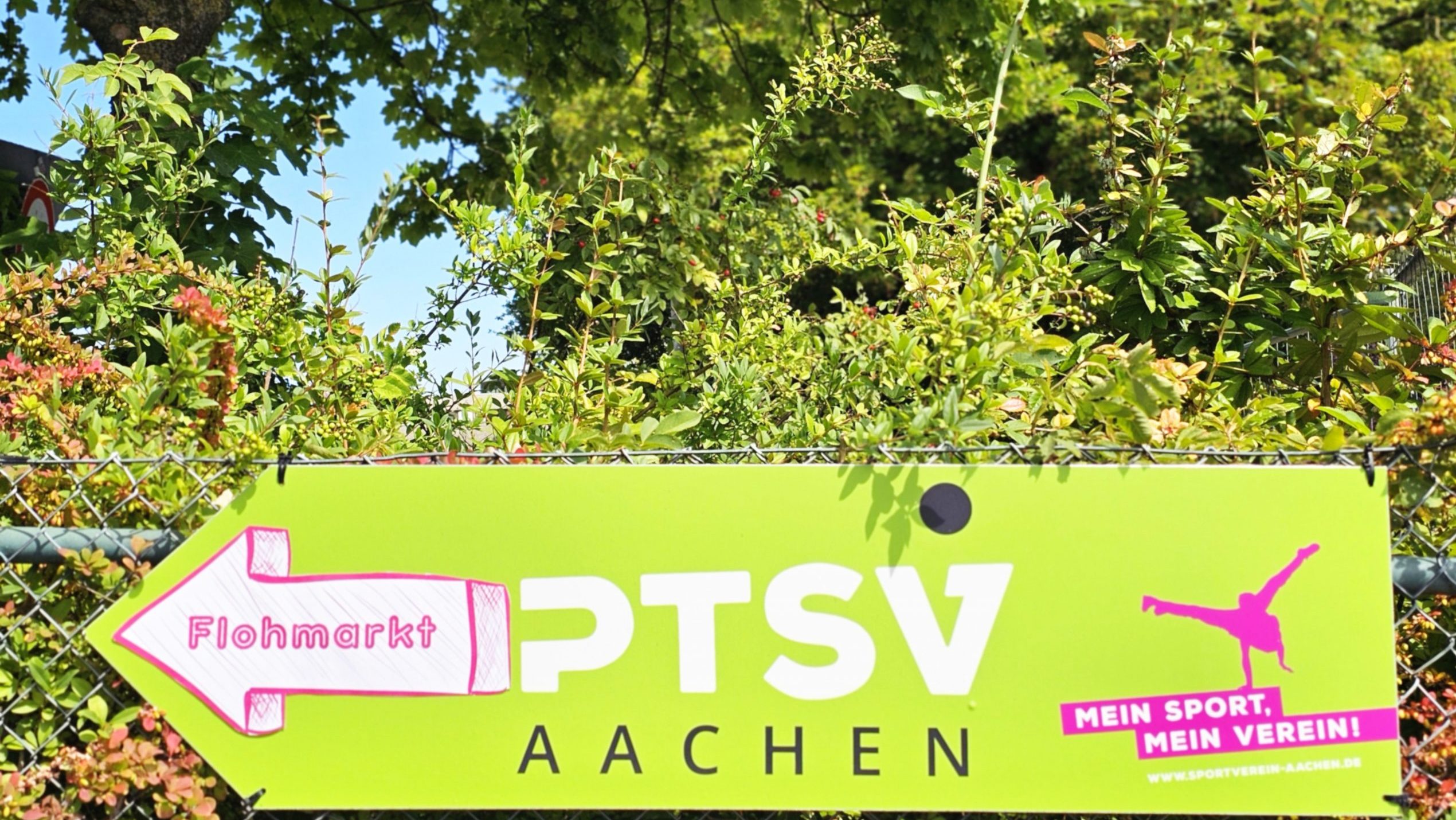 Kinder & Sport Flohmarkt beim PTSV Aachen.