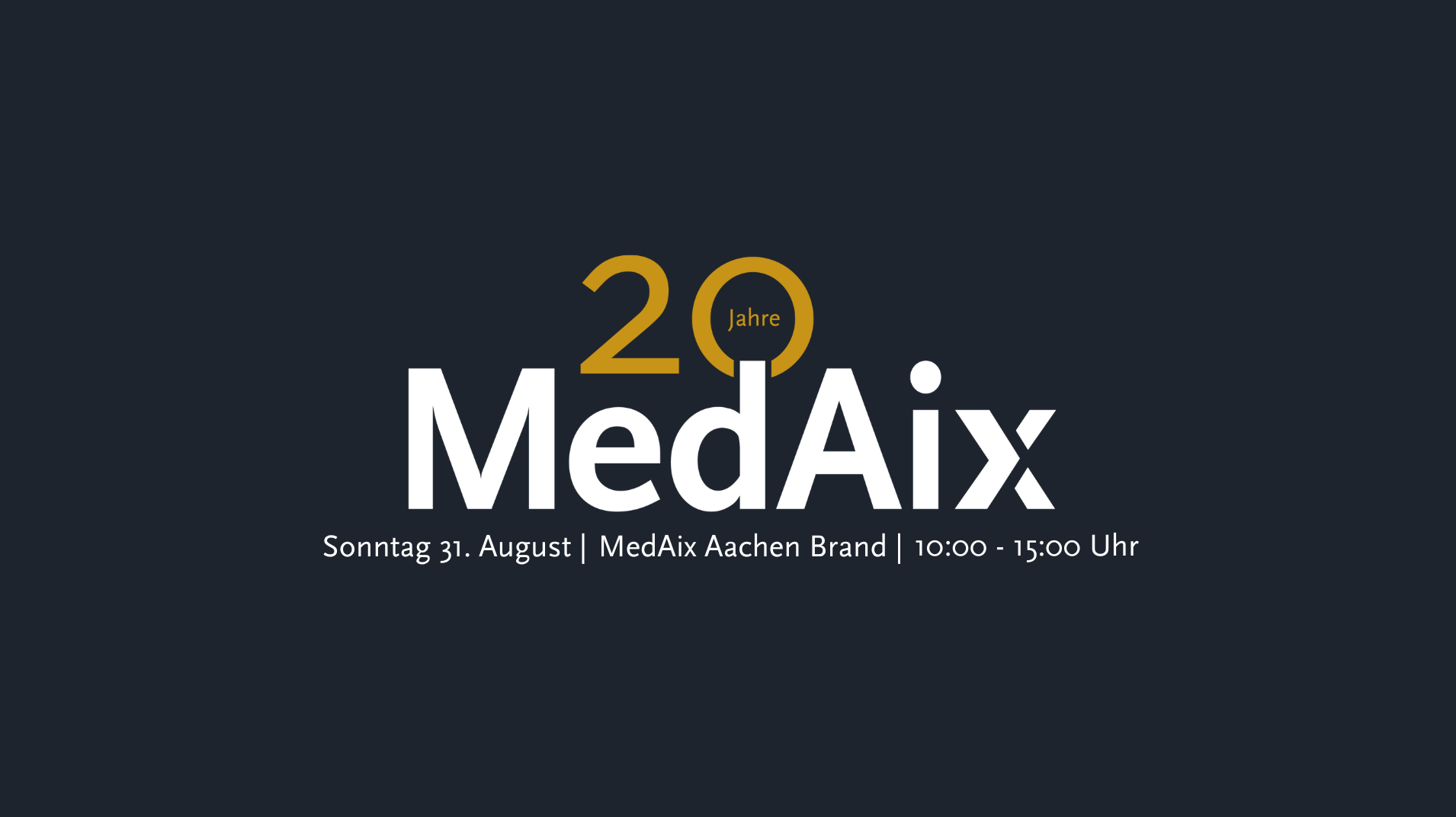 „20 Jahre MedAix“. Jubiläumsveranstaltung.