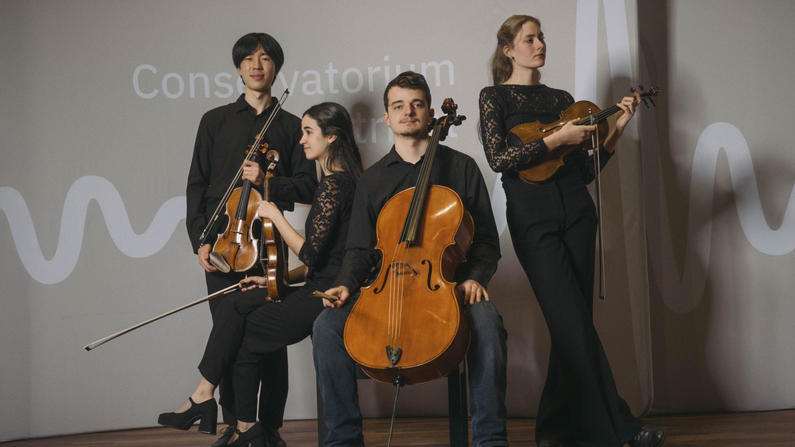 „Sonem Quartett“. Konzert mit AbsolventInnen des Konservatorium Maastricht.