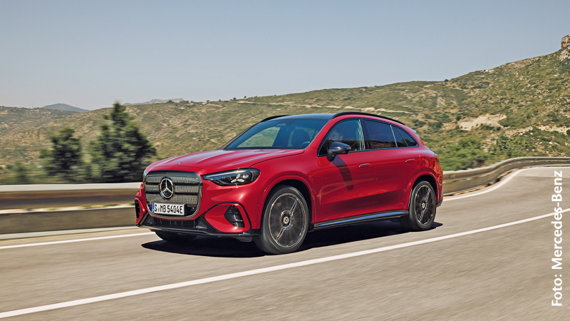 Premiere des neuen elektrischen Mercedes-Benz GLC.