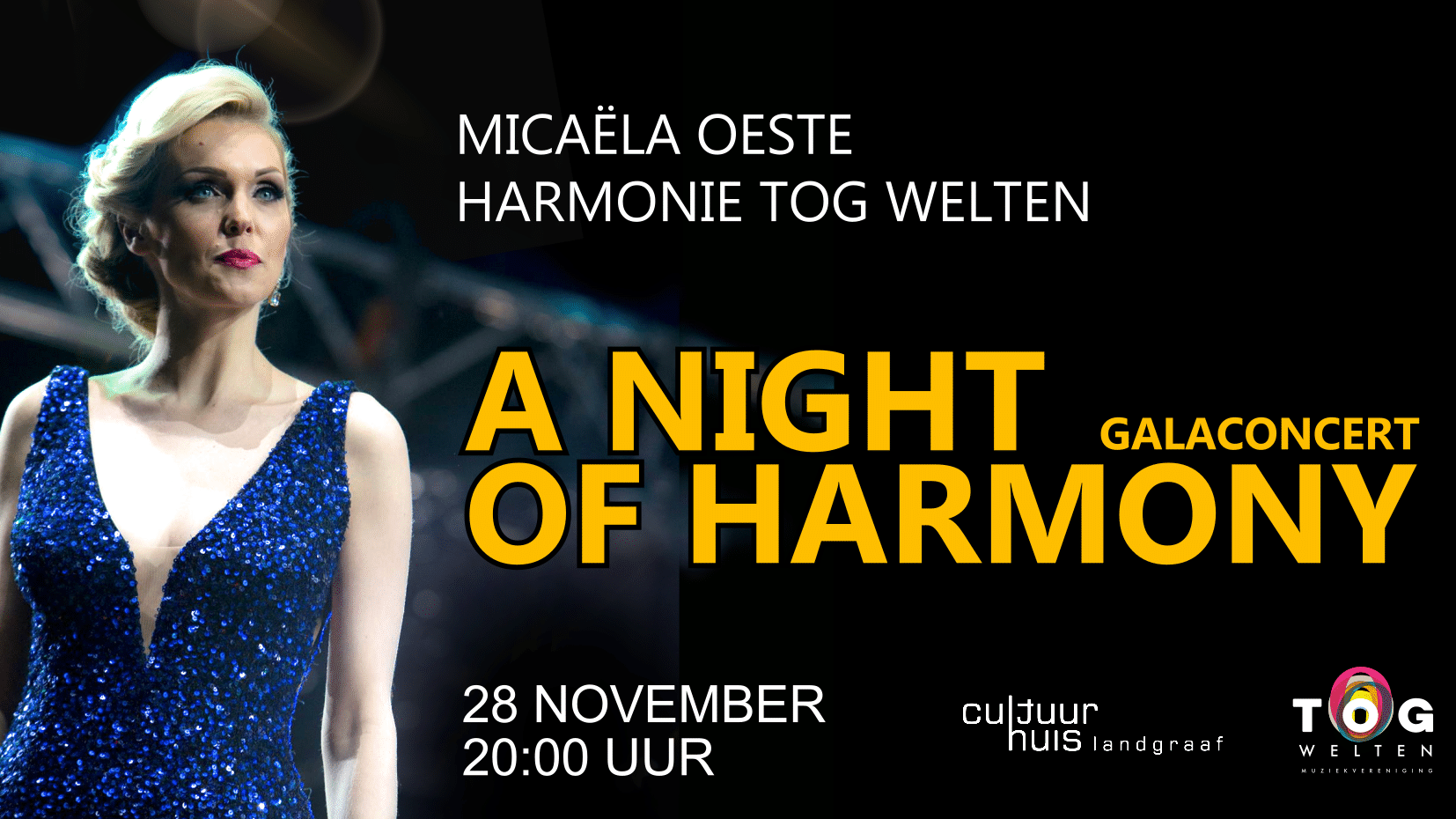 A night of Harmony mit Micaela Oeste.