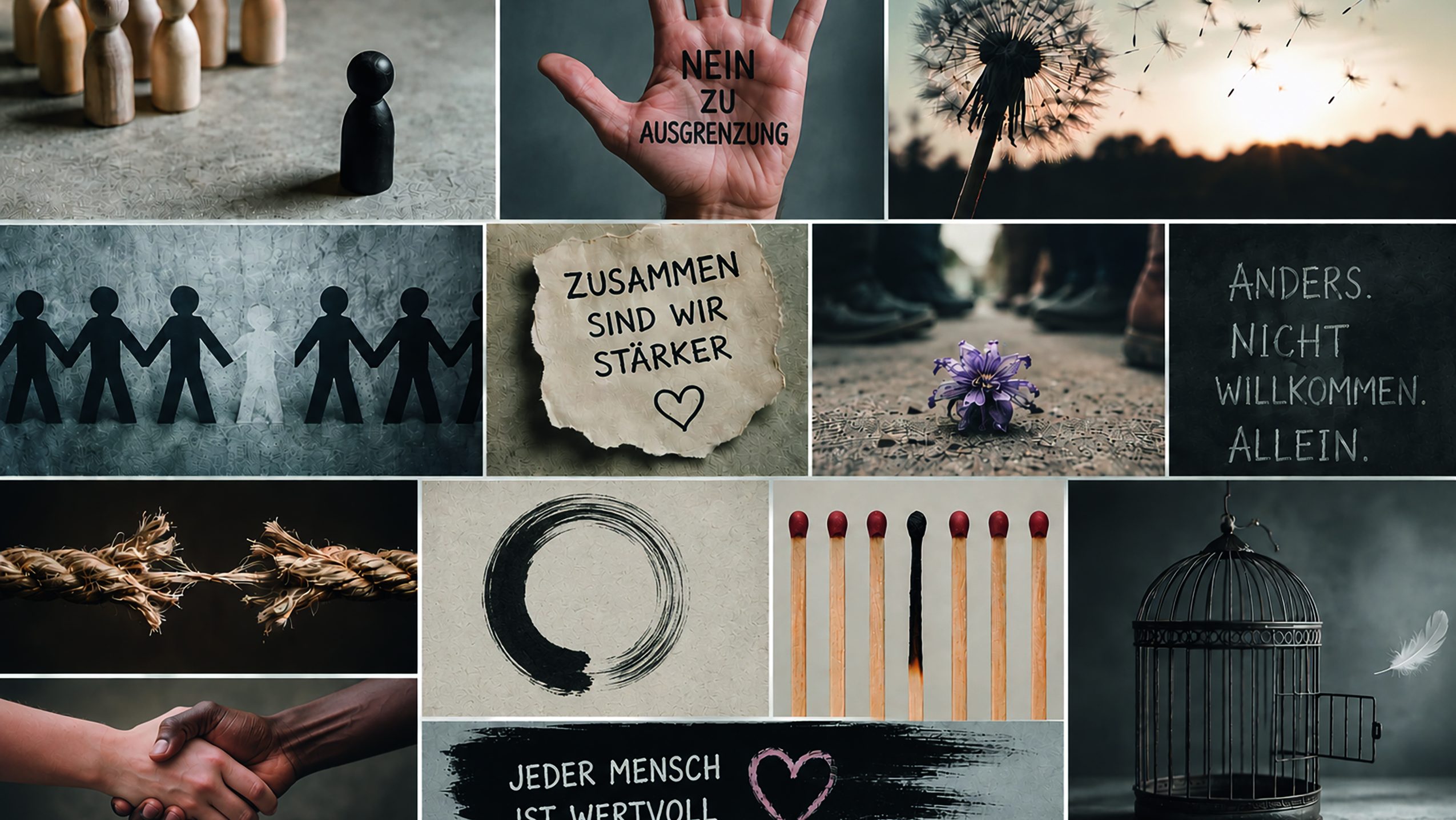 Dazwischen oder Daneben? – Facetten der Ausgrenzung.
