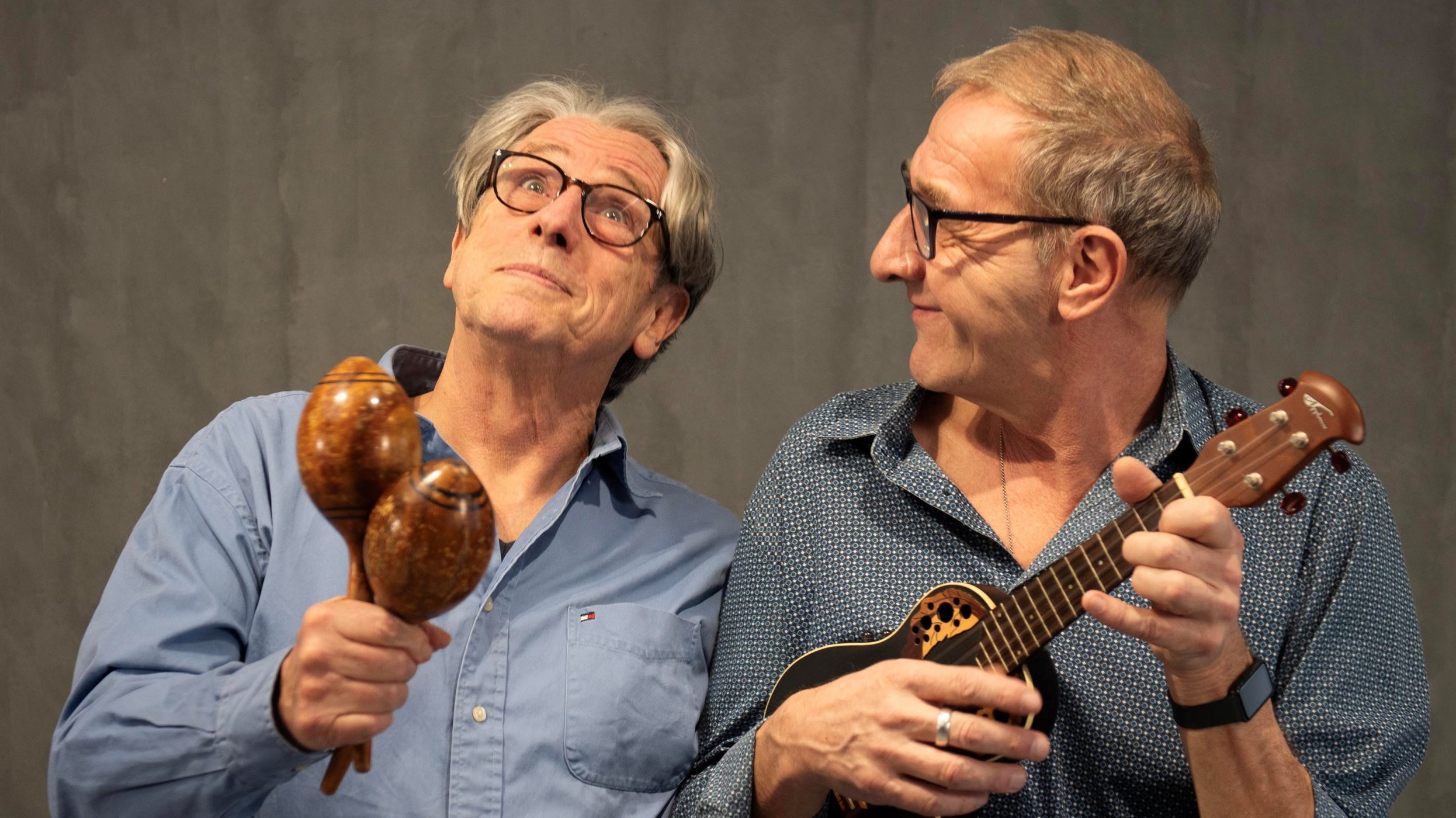 Roland Mertens und Meikel Freialdenhoven. „Ich, du und wir zwei“.