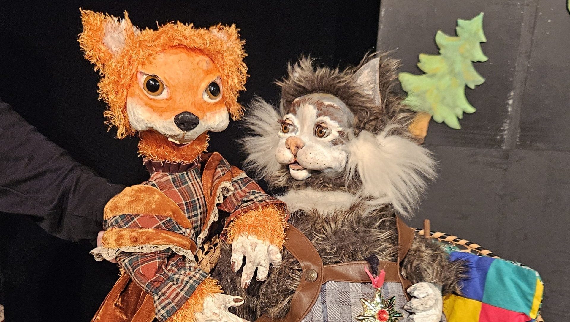 Theater Jurakowa-Projekt. „Katzenleben“. Puppenspiel.